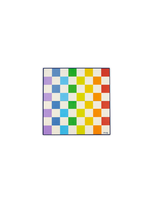 Chess set with foldable chessboard – Rainbow 🌈