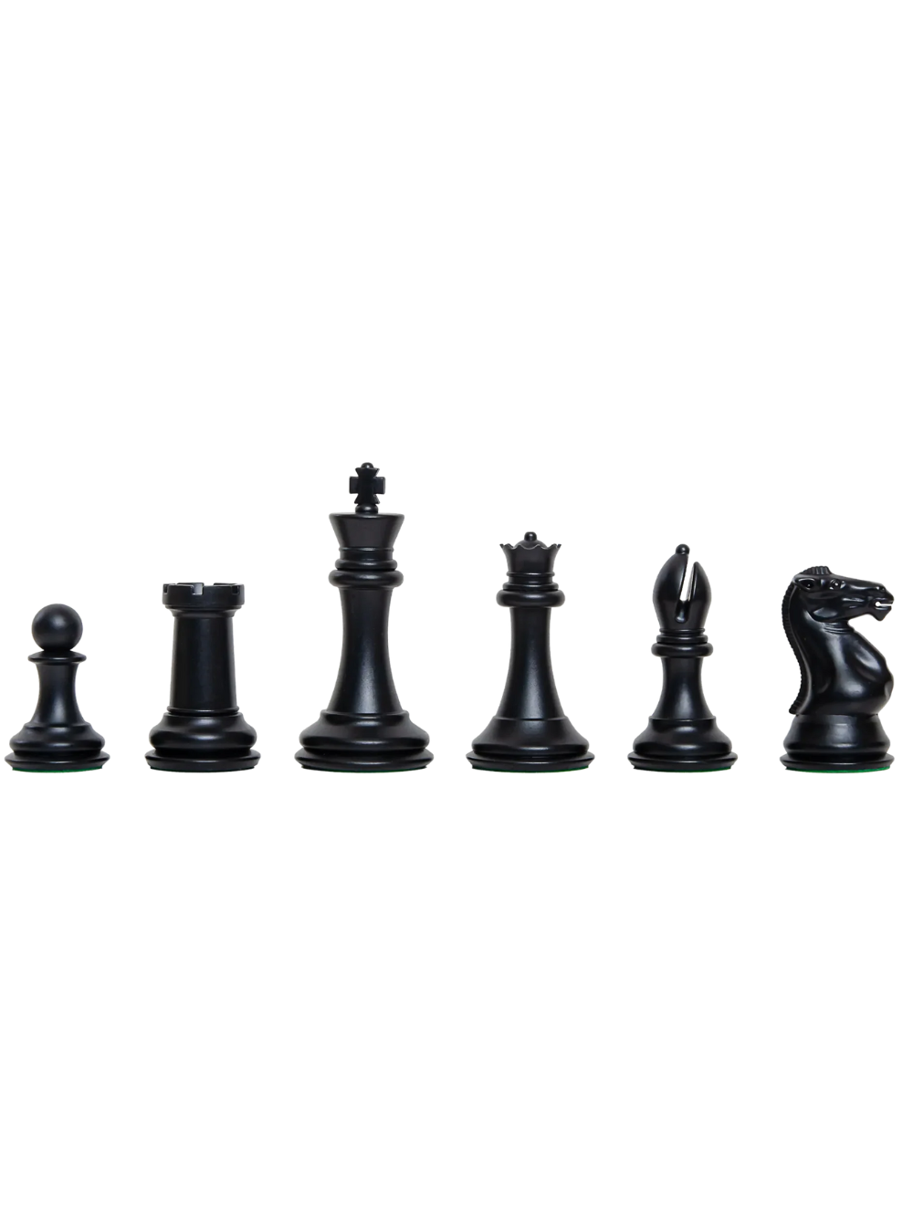 Set di pezzi scacchi in plastica della serie Fischer - Re da 4,0"