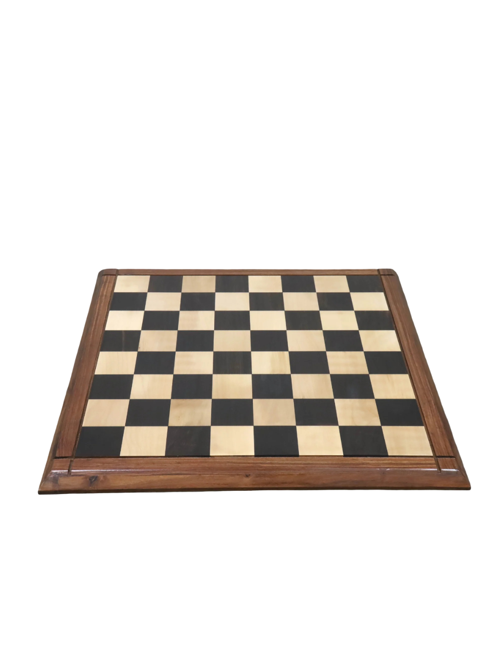 Set de ajedrez Tal del Campeonato Soviético de los años 60 - Piezas de boj envejecido con tablero y caja de 21"