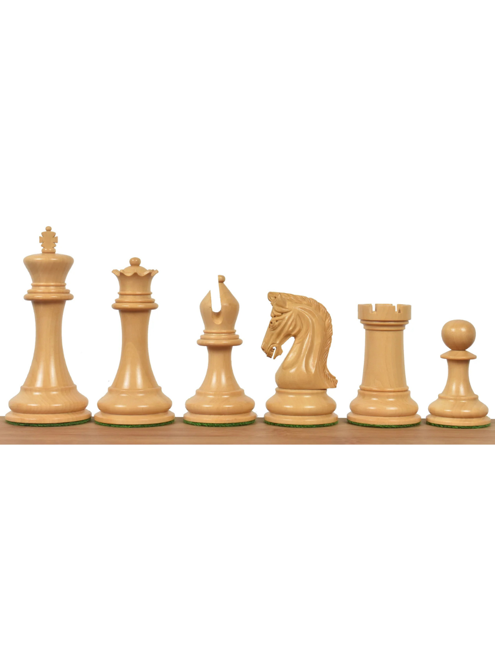 Repro 2016 Sinquefield Staunton Chess Pieces Bud Rosewood-Triple Weight