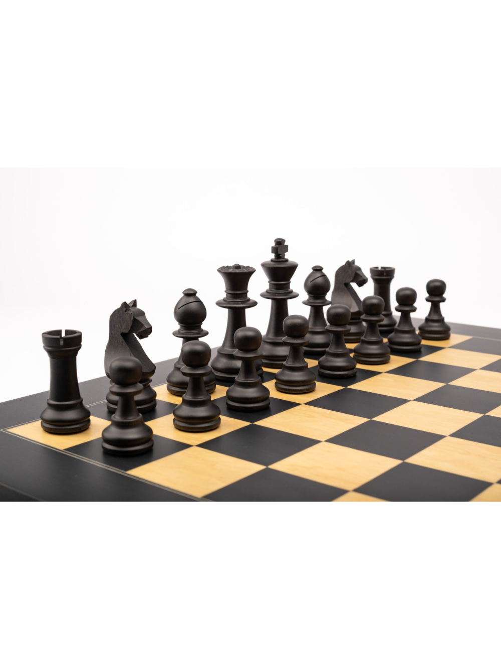 Schwarze Staunton Europa Nr. 6 Schachfiguren