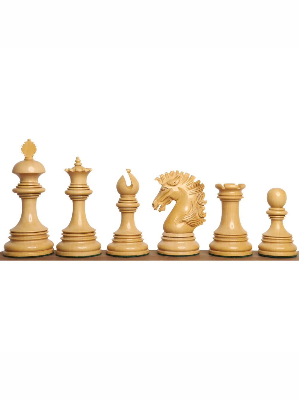 Alexandria Luxury Staunton Triple Weighted Chess Set