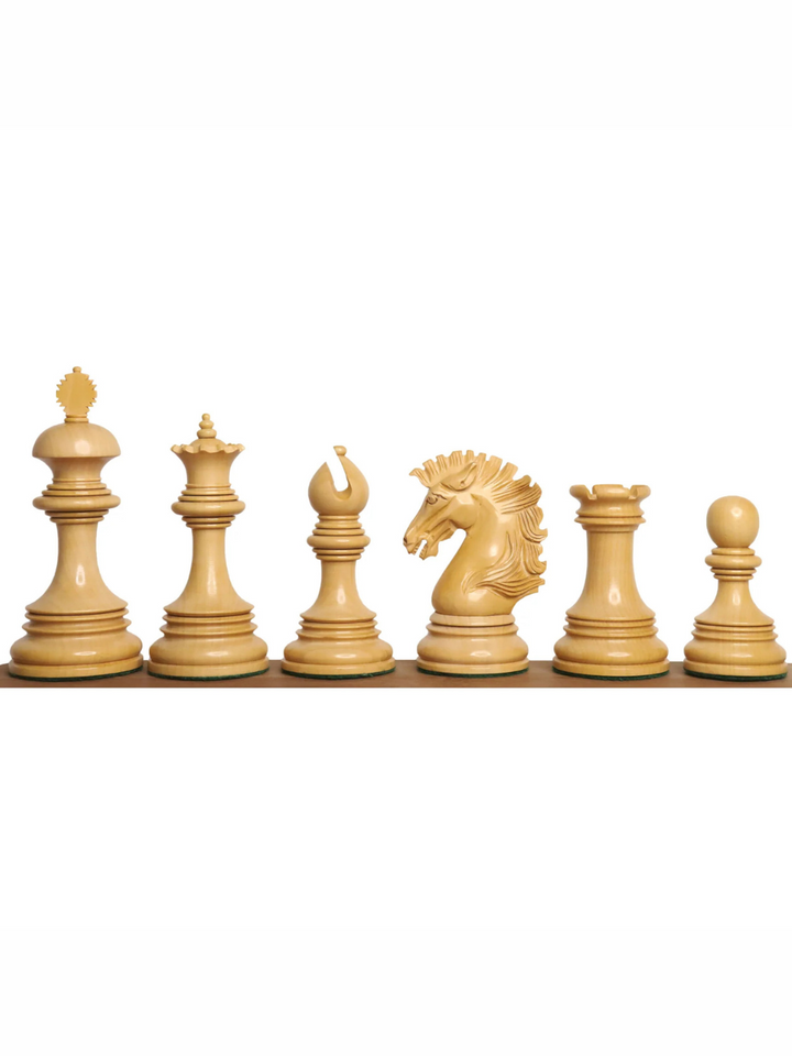 Alexandria Luxury Staunton Triple Weighted Chess Set