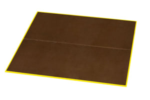 Yellow & Brown Cardboard Chess Board