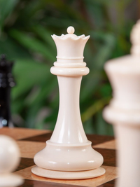 Mammoth Ivory Chess Pieces - 4.4″ King