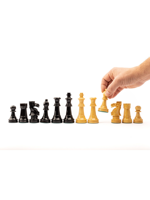 Boxwood Staunton Europa Nr. 6 Schachfiguren