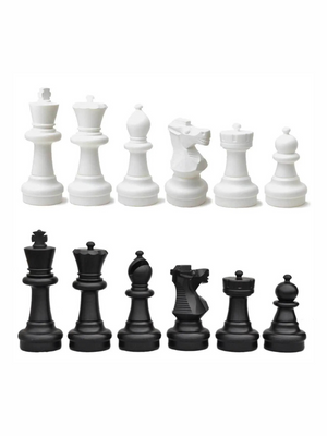 25″ Giant Outdoor Chess Set with Board