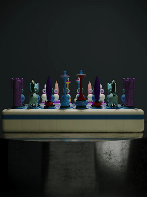 Another Kingdom: Light Stage Chess Set