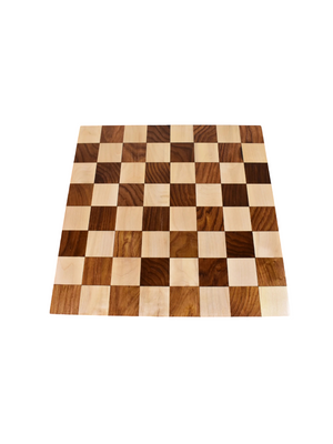 Hermann Ohme Chess Set - 3.6" Ebonised Boxwood Pieces with Golden Rosewood Board and Box