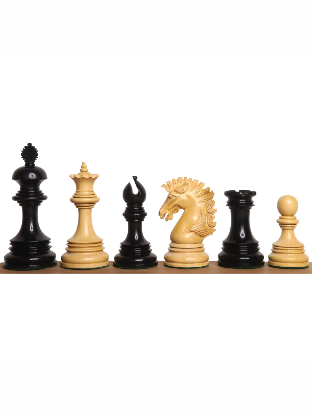 Alexandria Luxury Staunton Triple Weighted Chess Set