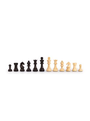Chess set with foldable chessboard – Navy blue