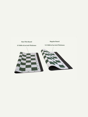 Thin Mouse Pad Style - Tournament Chess Board - 2.25" Squares