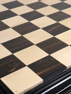 Luxury Ebony & Maple Chess Board