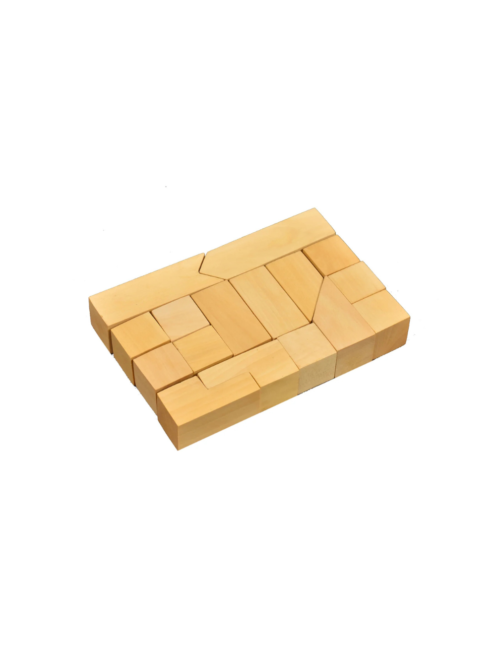 Reproduction 1966 Lanier Graham Pièces d'échecs Ensemble abstrait Buis ébène 2,7" 