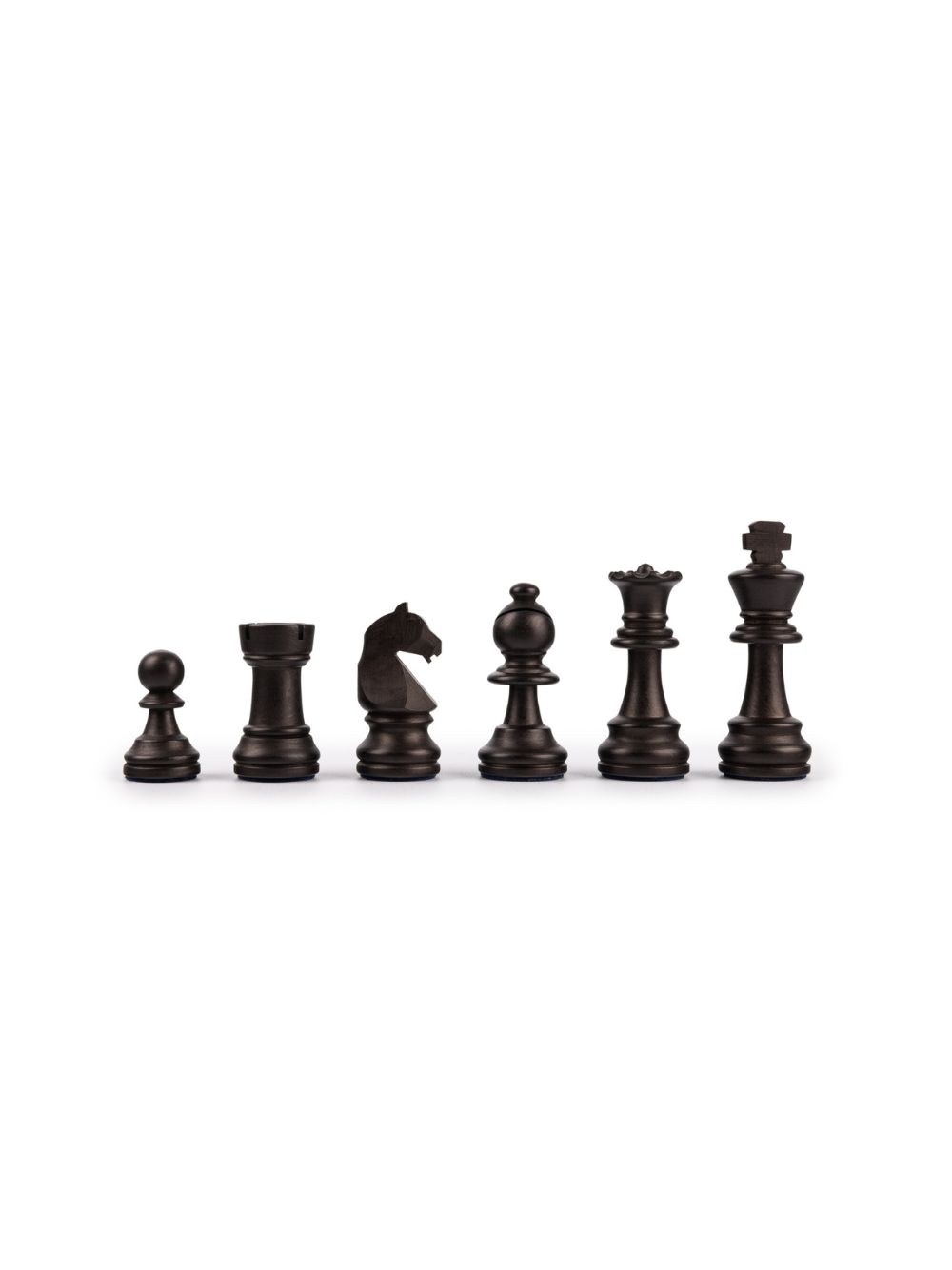 Chess set with foldable chessboard – Navy blue
