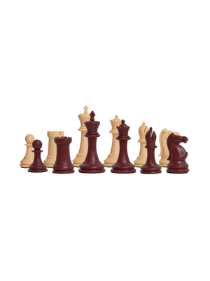 The Marshall Series Plastic Chess Pieces - 3.75" King