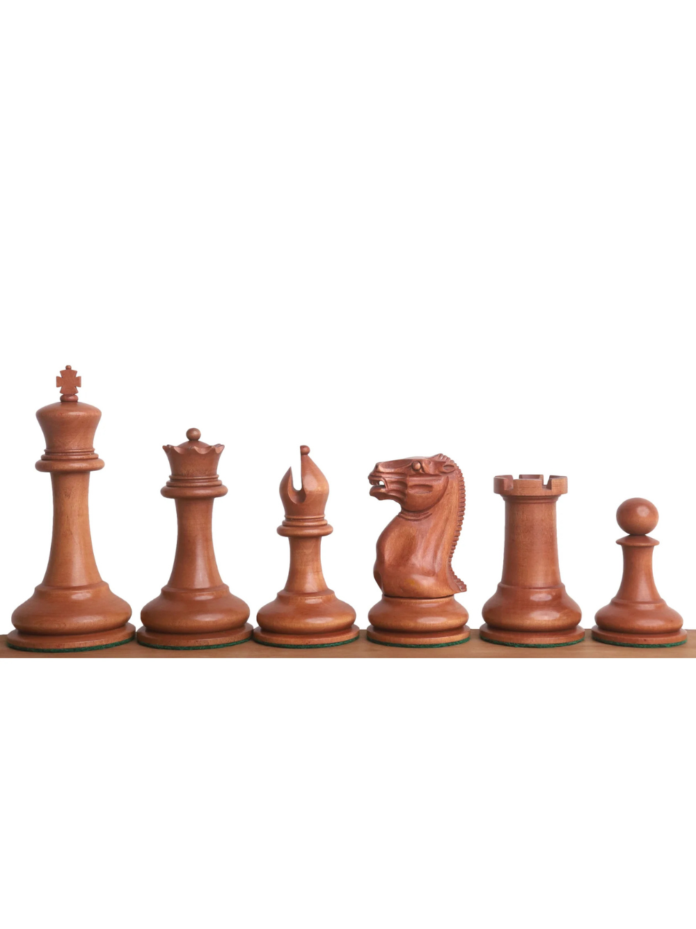 Jeu d'échecs Cooke type Staunton 1850 - Pièces en bois d'ébène et buis vieilli avec plateau et boîte
