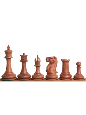 Jeu d'échecs Staunton type Cooke de 1849 - Pièces en bois d'ébène et buis vieilli, avec échiquier et coffret