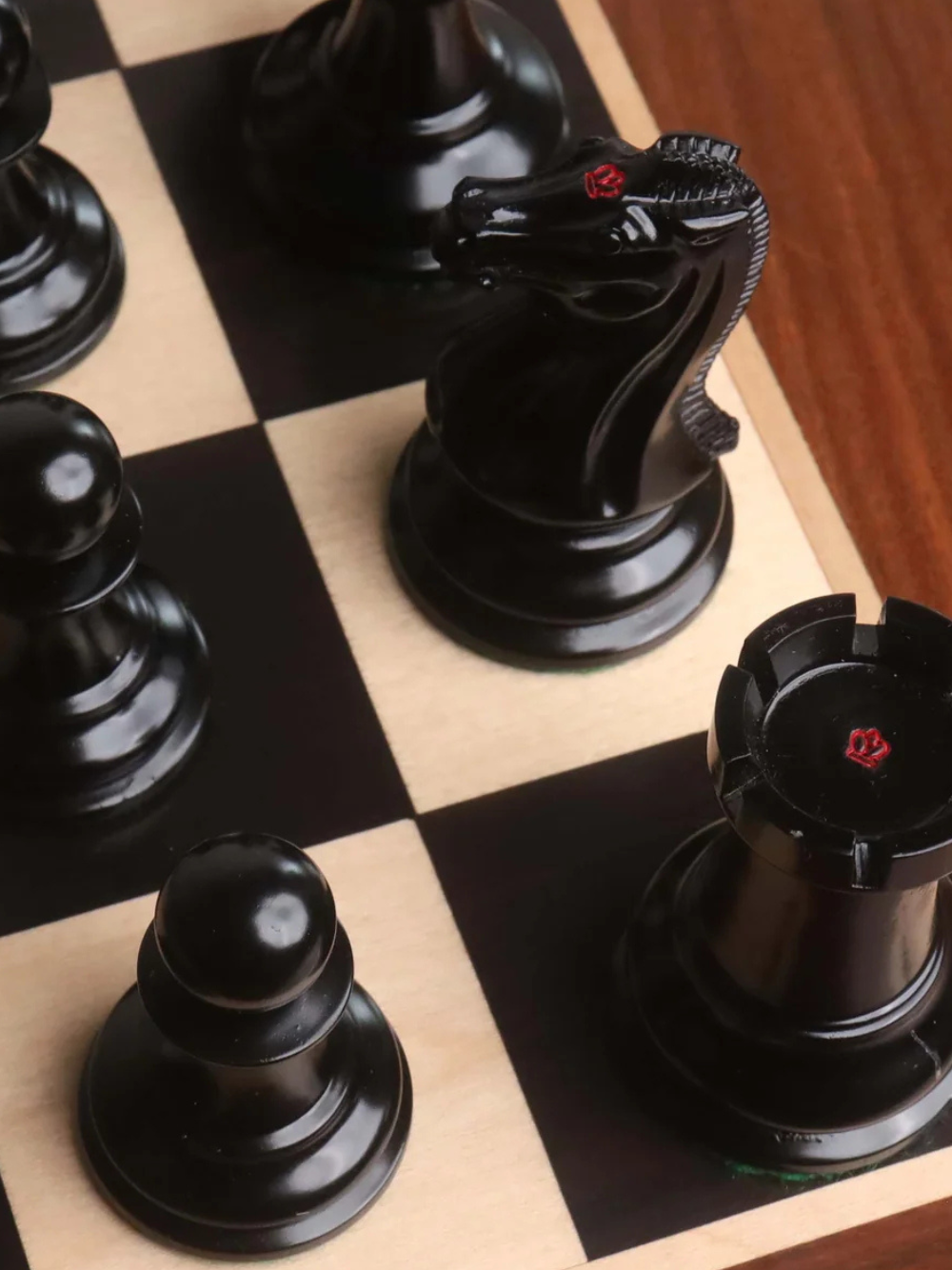 1849 Original Staunton Chess Set Combo
