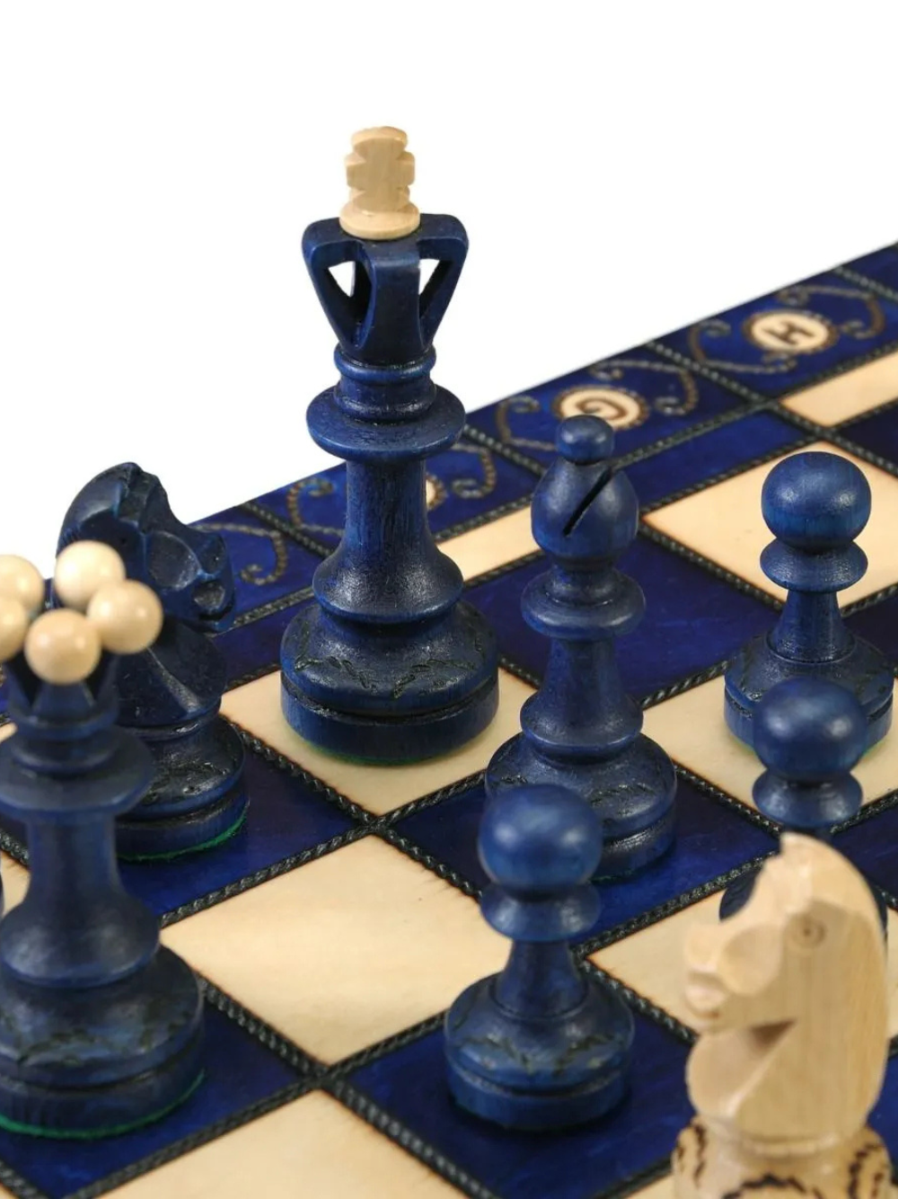 The Blue Senator Chess Set