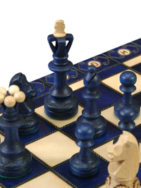 The Blue Senator Chess Set