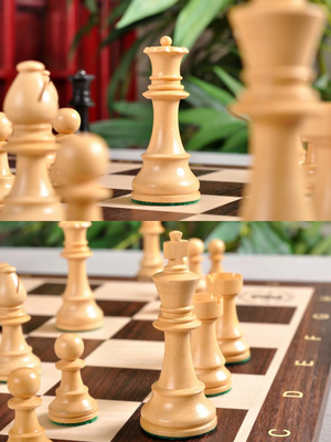 The Club Series Chess Pieces - 3.75" King