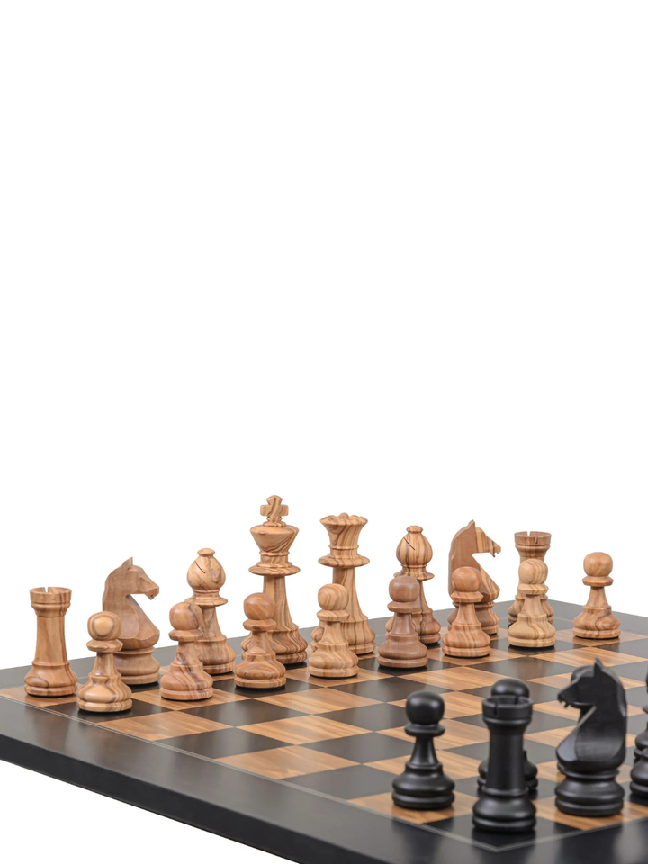 Set combo di scacchi Rechapados Ferrer in legno d&