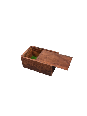 Staunton-Schachspiel „Queens Gambit“ – 9,5 cm große Ebenholzfiguren mit Brett und Box