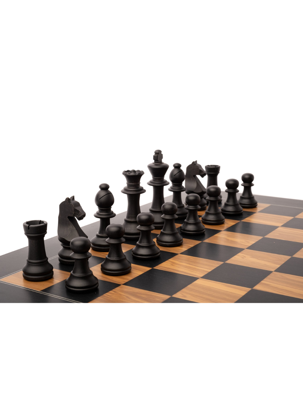 Olivewood Staunton Europa №6 Chess Pieces