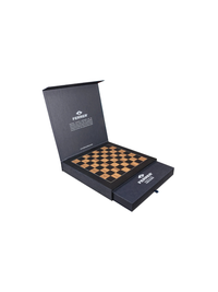 Rechapados Ferrer Olivewood Chess Set Combo - Black Olive Chess Board & Pieces