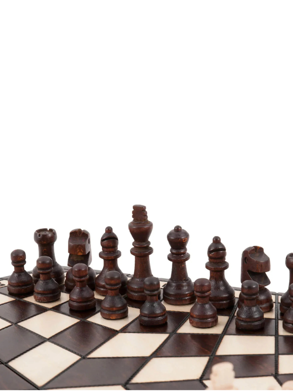 Le jeu d'échecs à trois joueurs 