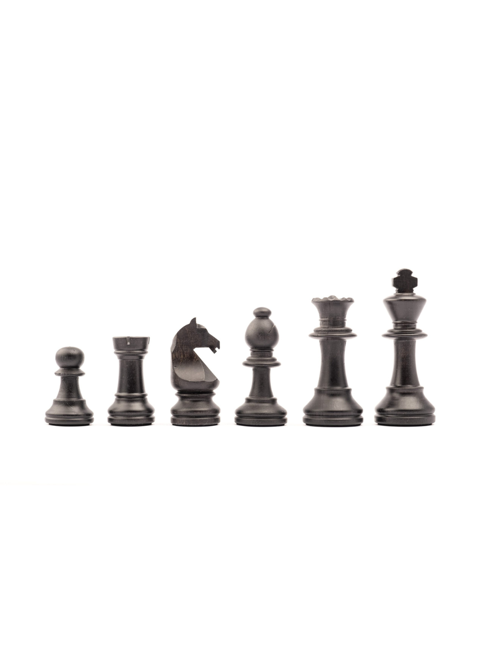 Pièces d'échecs Staunton Europa n°5 noires