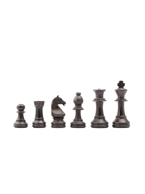 Pièces d'échecs Staunton Europa n°5 noires