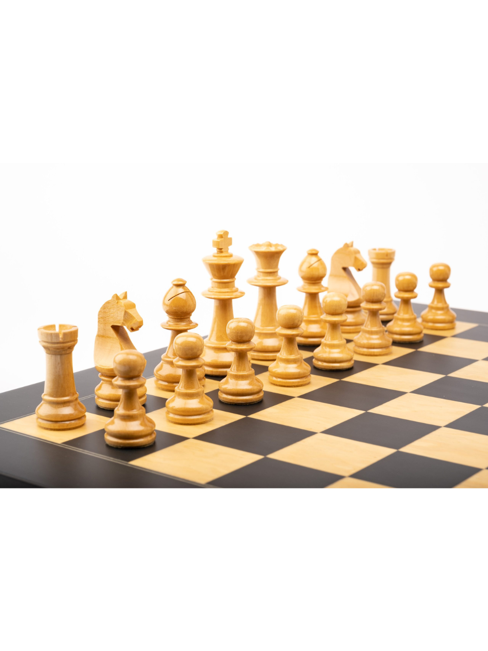 Schwarze Staunton Europa Nr. 6 Schachfiguren