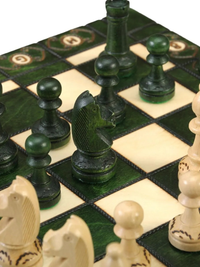 The Green Senator Chess Set