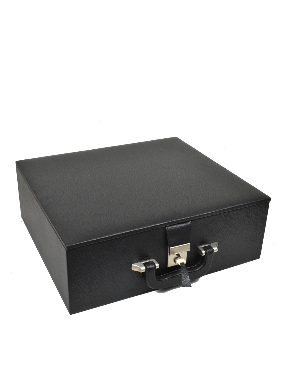 Dragon Luxury Staunton Chess Set - Ebony Pieces with Board & Box