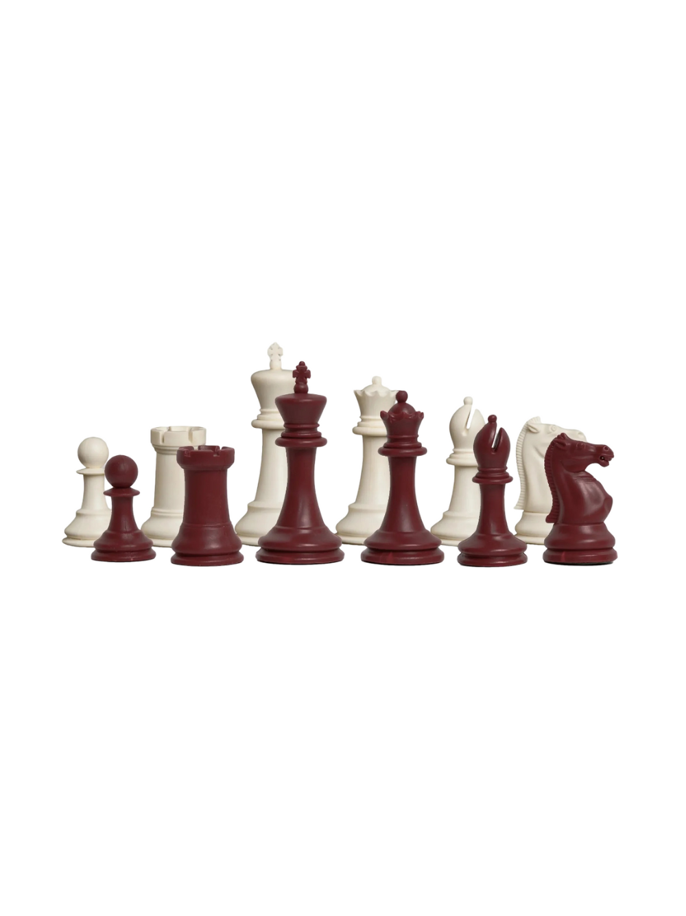 The Marshall Series Plastic Chessmen - 3.75 The Marshall Series Plastic Chessmen - 3.75