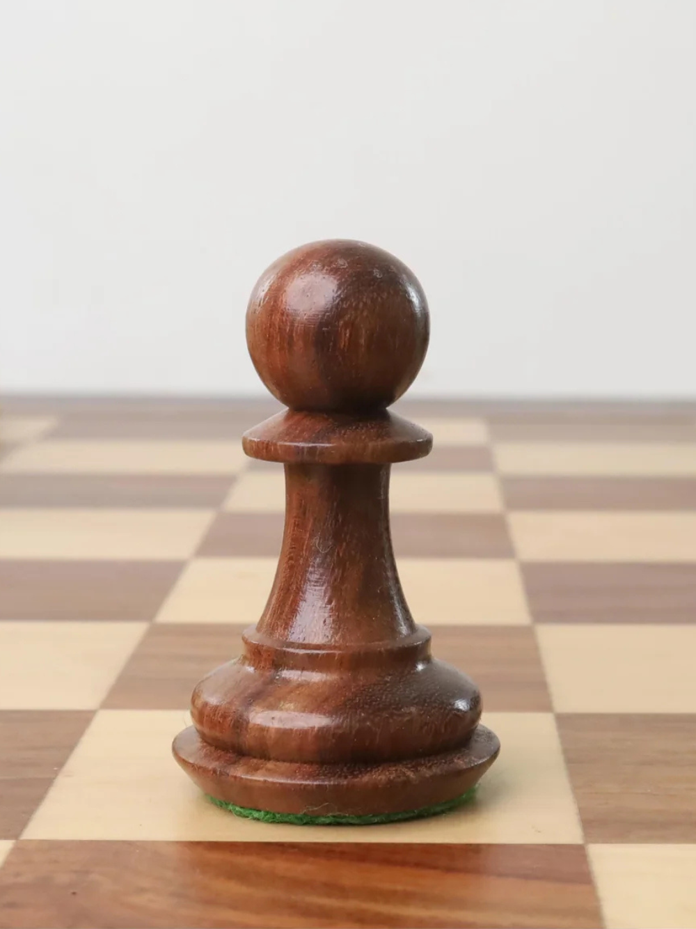 4.2" Supreme Luxury Golden Rosewood Weighted Chess Pieces