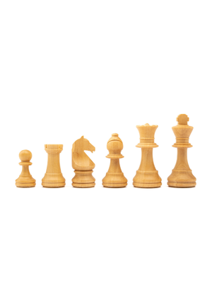 Staunton Europa nº3 chess weighted pieces – BLACK