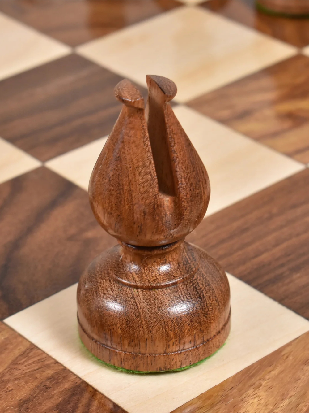 3.1" Library Chess Set - Staunton Pieces with Board and Box- Golden Rosewood