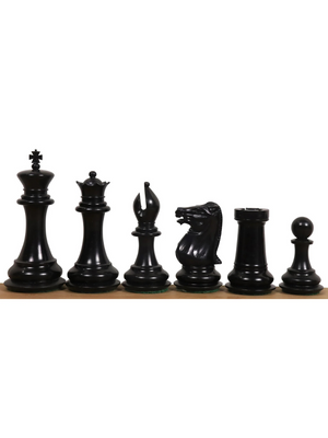 1849 Jacques Cook Camel Bone Chess Pieces - 3.5" King