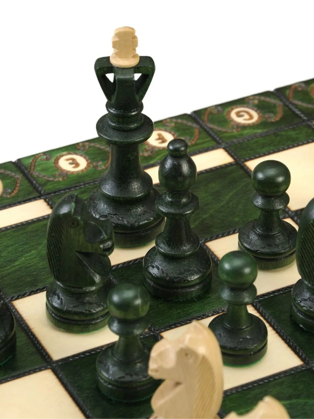 The Green Senator Chess Set