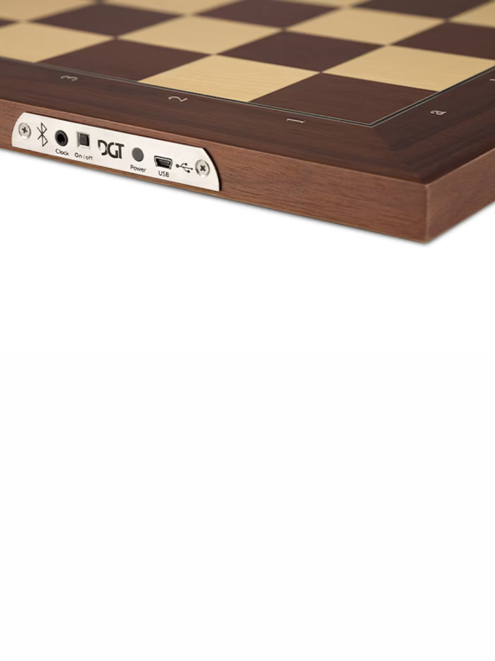 Set di Scacchi Elettronici DGT: Scacchiera Bluetooth in Palissandro e Pedine Classiche DGT
