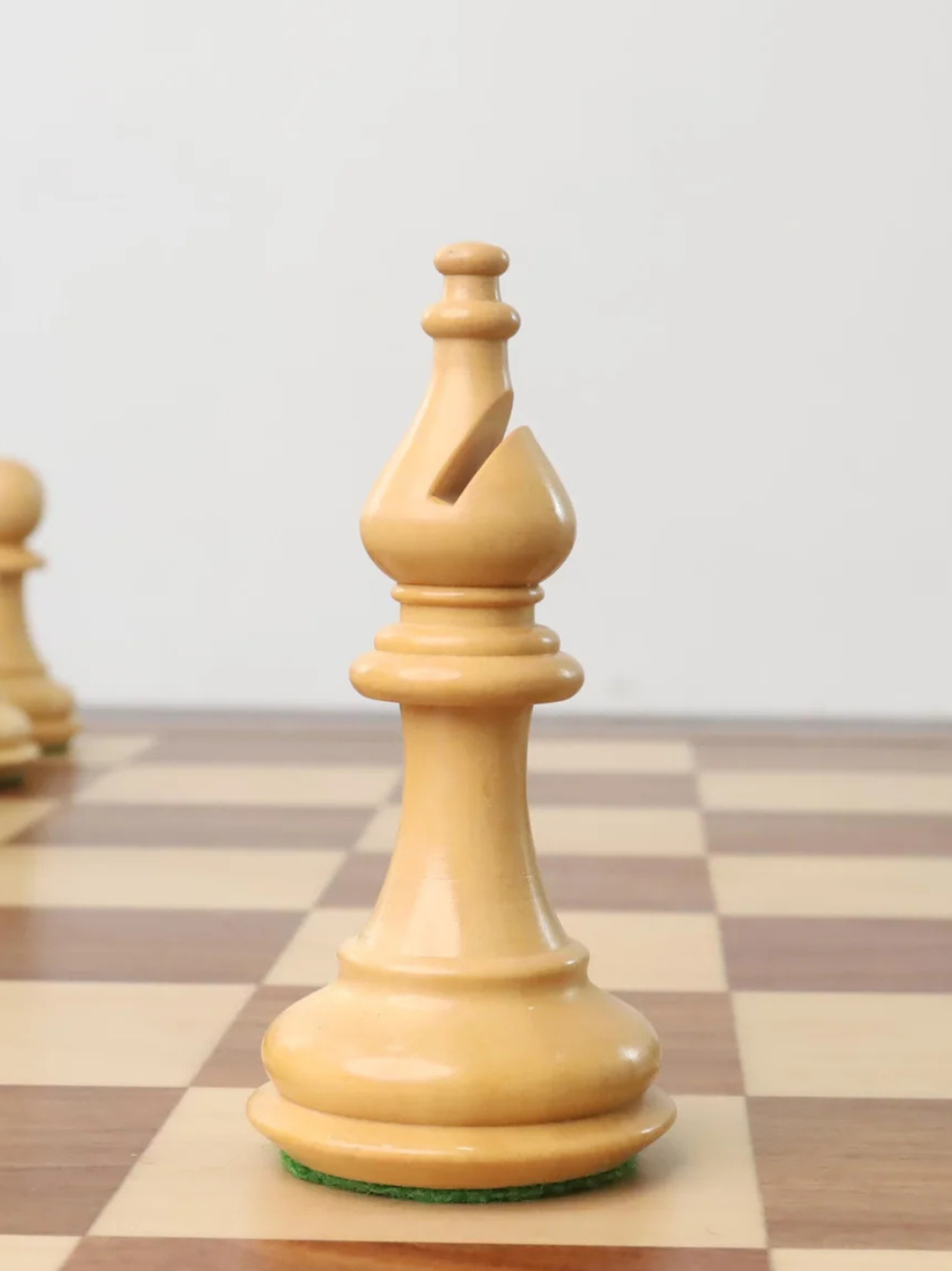 4.2" Supreme Luxury Golden Rosewood Weighted Chess Pieces