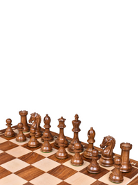 3.9" Craftsman Knight Staunton Chess Pieces Double Weighted
