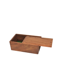 3.9" Zadar Series Modern Minimalist Chess Set - Pieces in Golden Rosewood with Borderless Board and Box