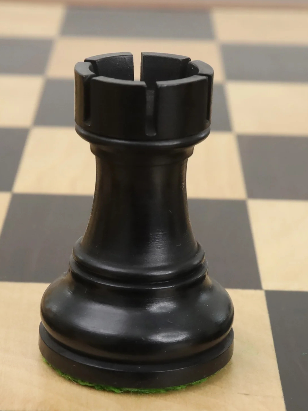 Serie Reykjavik Pezzi di Scacchi Staunton - Legno di Bosso Ponderato - Re 3,8"
