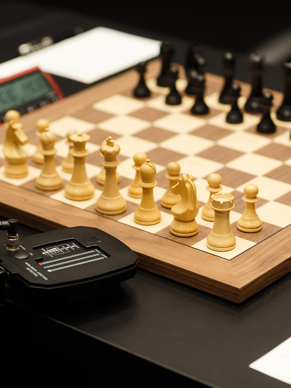 Wood Chess Pieces – Handcrafted Staunton, Weighted | World Chess Shop