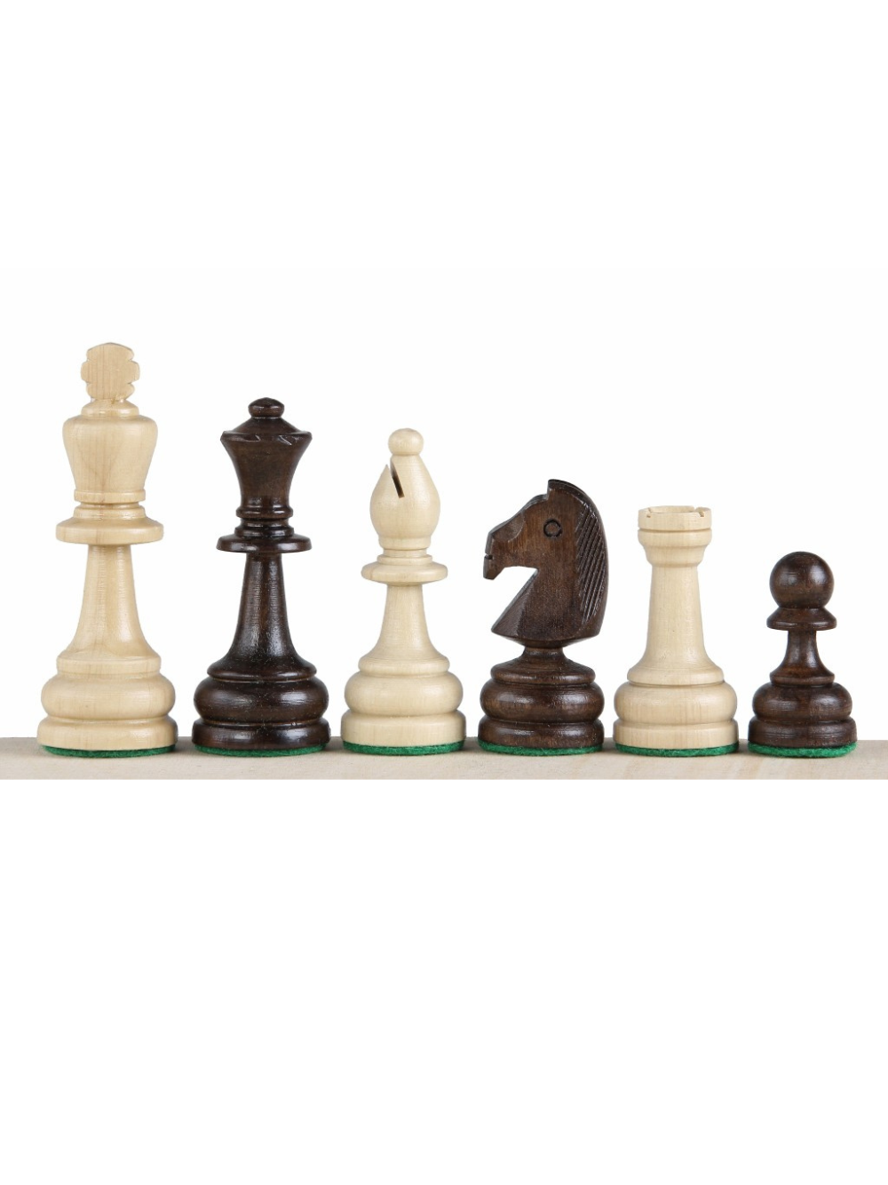 Schima Wood Staunton №4 Chess Pieces