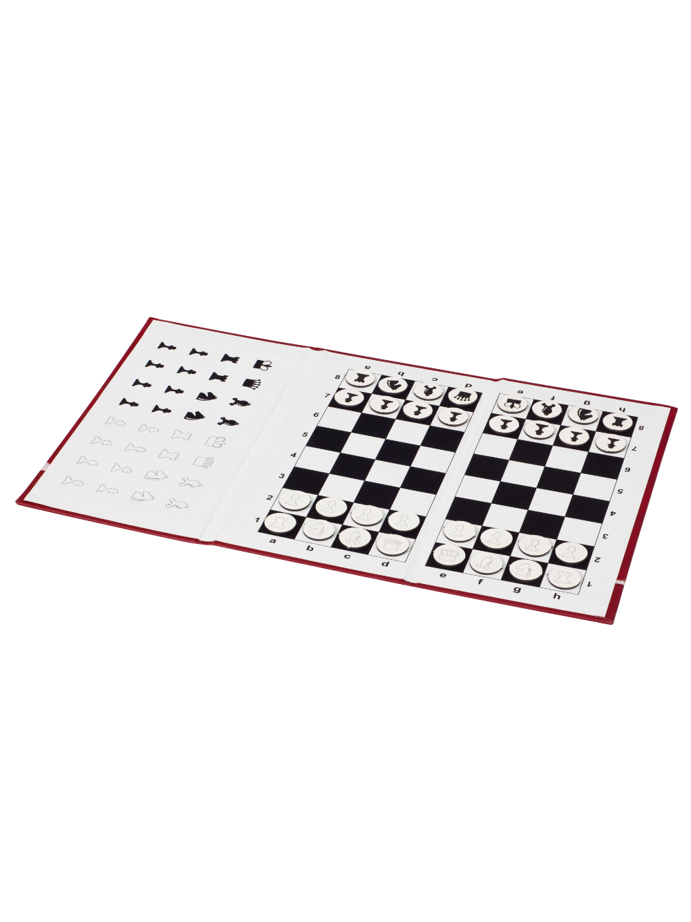 Jeu d'échecs magnétique de poche